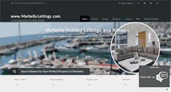 Desktop Screenshot of marbellalettings.com